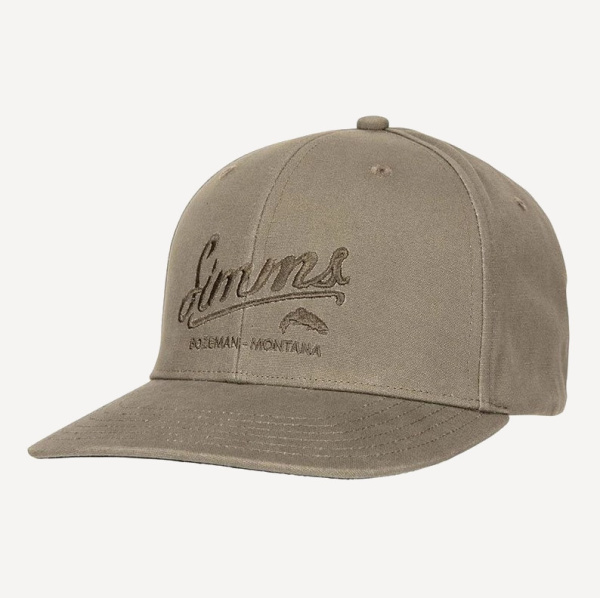 Бейсболка Riprap Canvas Cap (dark stone; Унисекс;)